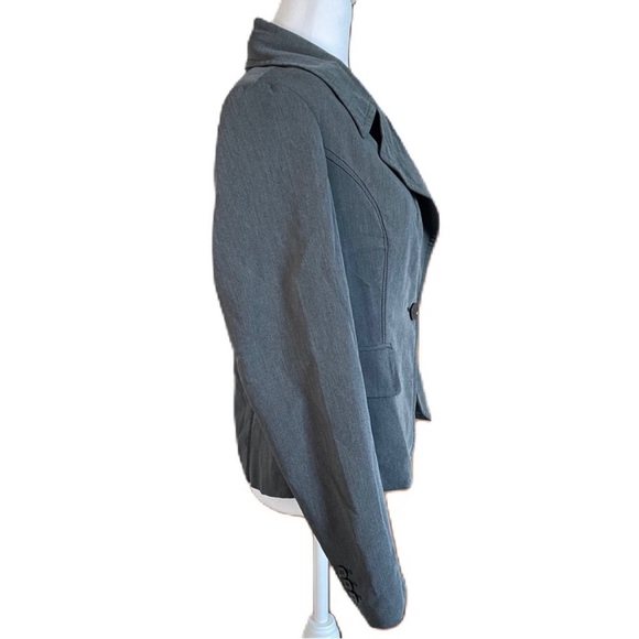 Relativity Women’s Gray Blazer Jacket Size 8 - Picture 2 of 12
